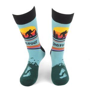 Men's Big Foot Yeti Novelty Socks